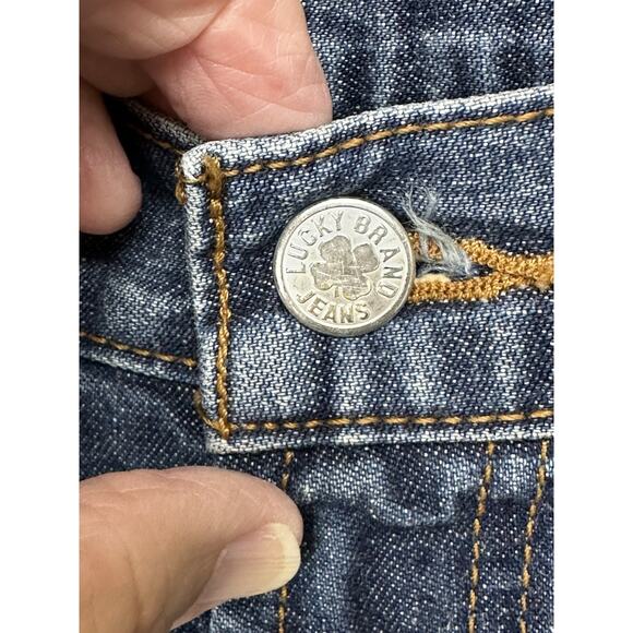 Lucky Brand Jeans Mens 36 Classic Fit Dungarees Medium Wash Straight Denim - Picture 6 of 15